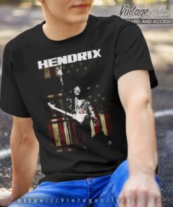 Jimi Hendrix Peace Flag T Shirt