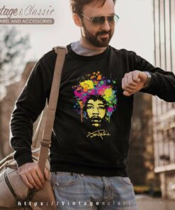 Jimi Hendrix Watercolor Shirt