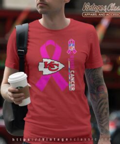 Kansas City Chiefs Crush Cancer T Shirt