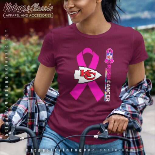 Kansas City Chiefs Crush Cancer Shirt