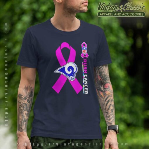 Los Angeles Rams Crush Cancer Shirt