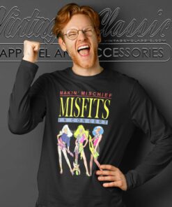 Misfits Shirt In Concert Jem And The Holograms Long Sleeve Tee