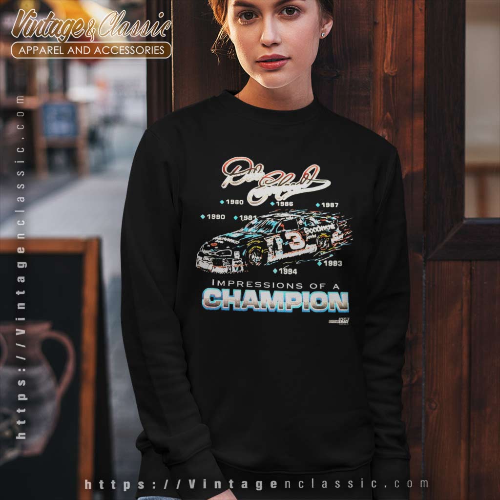 Nascar Dale Earnhardt Sr 7 Time Champion Vintage Shirt ...