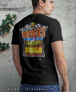 Nascar Dale Earnhardt Sr Champion Wheaties Vintage T Shirt Back Side