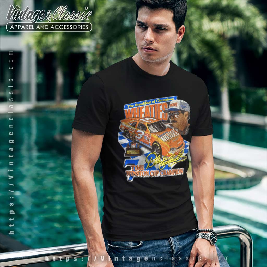 Nascar Dale Earnhardt Sr Champion Wheaties Vintage Shirt - High-Quality ...