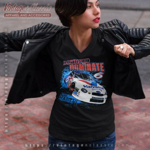 Nascar Mark Martin Designed To Dominate Vintage Shirt