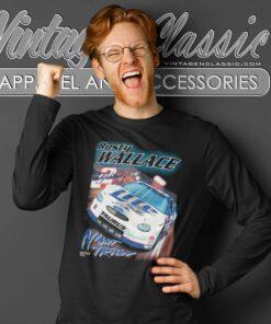 Nascar Rusty Wallace Night Train Vintage Long Sleeve Tee