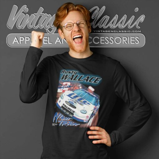 Nascar Rusty Wallace Night Train Vintage Shirt