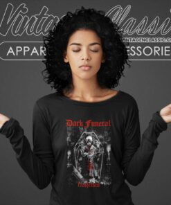 Nosferatu Shirt Dark Funeral Long Sleeve Tee
