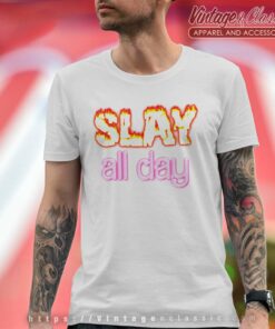Slay All Day Barbie X Oppenheimer T Shirt
