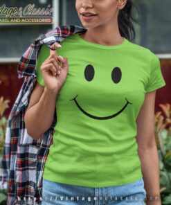 Superfan Smilez Green Shirt Guy Wwe Women TShirt