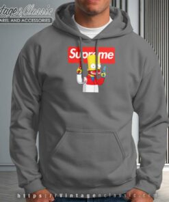 Supreme Bart Simpson Gang Hoodie
