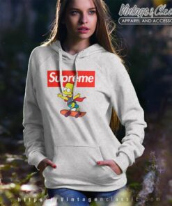 Bart simpson supreme on sale sweatshirt