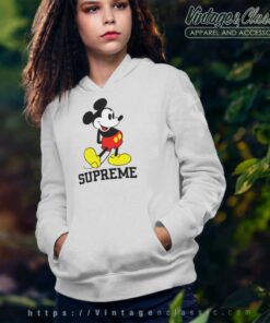 Supreme Disney Mickey Mouse Hoodie