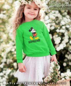 Supreme Disney Mickey Mouse Kids Sweatshirt