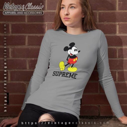 Supreme Disney Mickey Mouse Shirt
