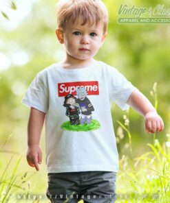 Supreme Rick And Morty Bape Kids T Shirt
