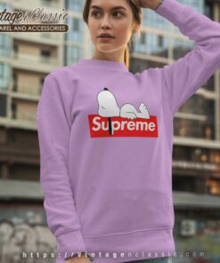 Supreme Snoopy Sleep Sweatshirt