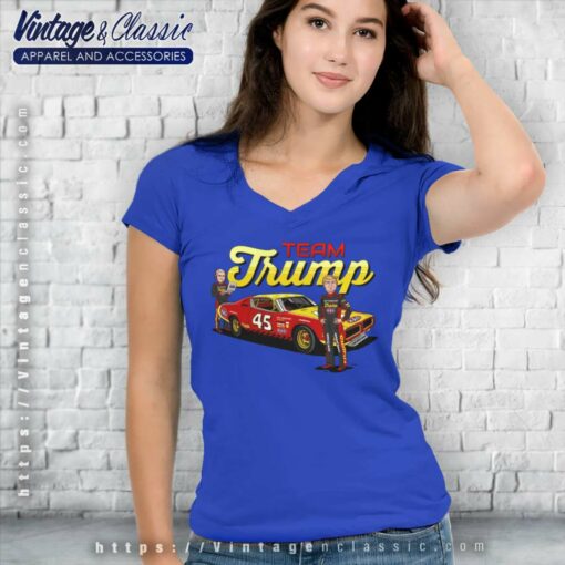 Team Donald Trump 45 Kag Nascar Shirt