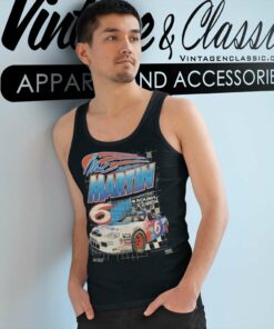 Vintage 90s Nascar Mark Martin Valvoline 6 Tank Top Racerback