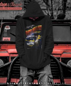 Vintage Rusty Wallace Track Attack Nascar Hoodie