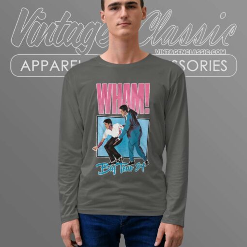 Wham Big Tour 84 George Michael Shirt