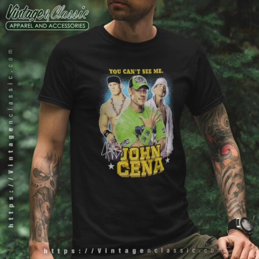Wwe John Cena You Cant See Me Shirt