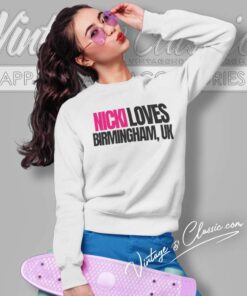 Nicki Loves Birmingham Shirt Pink Friday 2 Tour 2024 Sweatshirt 1